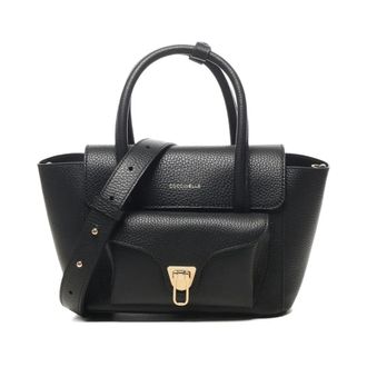 Coccinelle Elegant Leather Shopper Bag - female - Coccinelle - Handbags - Black - ONE SIZE - Bags