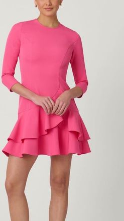 Shoshanna Nessa Crepe Dress in Rose at Nordstrom, Size 0