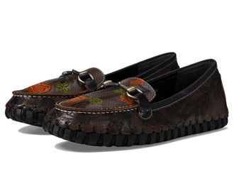 L'Artiste by Spring Step Delavigne Womens Flat Shoes Charcoal : EU 42 (US Womens 10.5-11) M, Leather