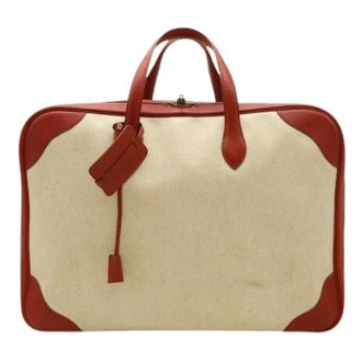 Herm&egrave;s unisex, Pre-owned, Beige, Maat: ONE Size