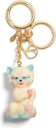 Valentino Garavani Keyrings, female, White, Size: ONE SIZE Le Chat Keyring