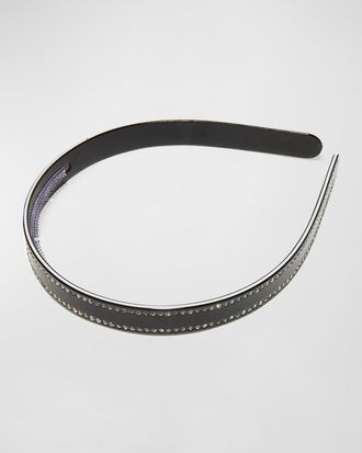 Lele Sadoughi Jenna Embellished Hard Headband