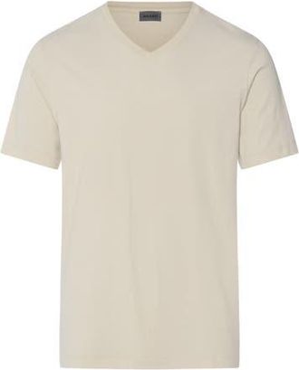 Hanro Living Shirts Cotton V-Neck T-Shirt in Moon at Nordstrom, Size Xx-Large