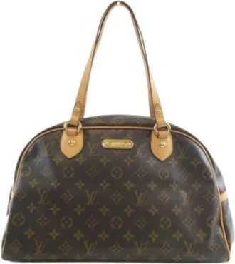 Louis Vuitton Pre-owned Handbags, female, Brown, Size: ONE SIZE Pre-owned Vintage Shoulder Bag