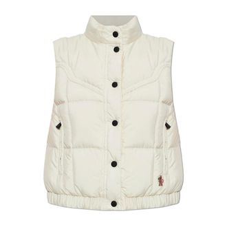 Moncler Doucy Down Vest - Jackets - Mujer - Beige - XS