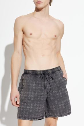 Diesel Swimming Shorts CONOR-43-DNM, Mens, Grey