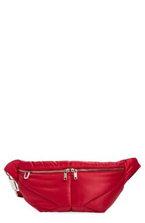 Moncler x Rick Owens Quilted Belt Bag in 438-Red at Nordstrom