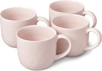 Fable Interiors The Mugs Set of 4 Mugs in Blush Pink at Nordstrom