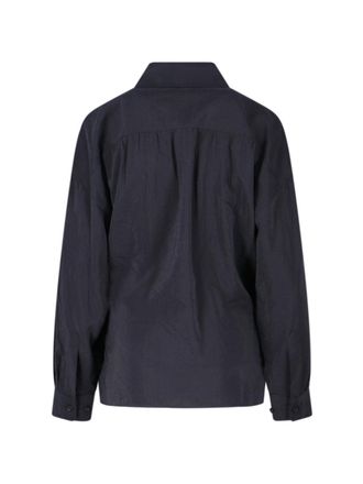 Christophe Lemaire Womens Shirts Black Silk