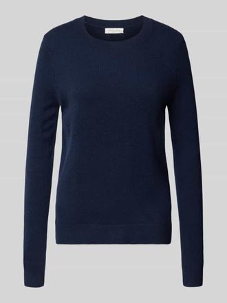 Christian Berg Strickpullover aus reinem Kaschmir in Dunkelblau, Größe XL