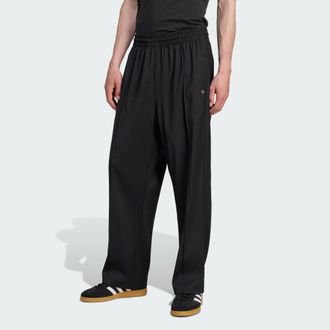 adidas Originals ADIDAS Originals Mens Premium Baggy Track Pants - Charcoal - Size X-Large