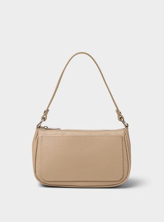 Simons Womens Pebbled leather crossbody bag Exclusive collection from Italy