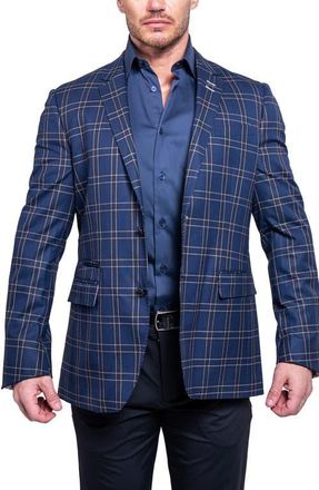 Maceoo Socrate Evo Ascension2132 Blazer in Blue at Nordstrom, Size 4