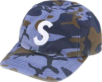 SUPREME pigment print cap - Blauw