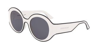Longchamp LO758S 107 Womens Sunglasses White Size 53