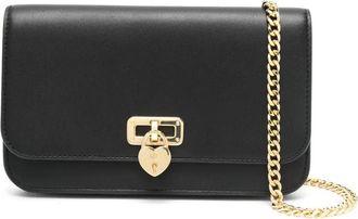 Lauren Ralph Lauren Borsa mini in pelle - Nero