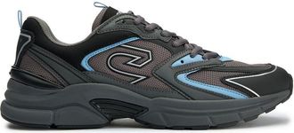 Cruyff Mens Scorpius Trainers - Grey Textile - Size UK 11.5