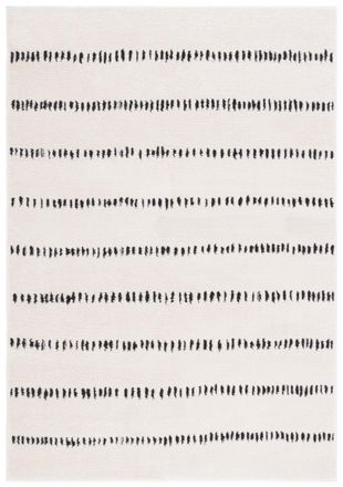 Safavieh Alfombra poli&eacute;ster avorio/nero 183 x 274 cm