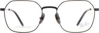 Ray-Ban JIM TITANIUM Demo Geometric Unisex Eyeglasses RX8794 1000 53