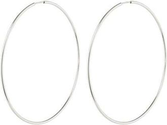 Pilgrim silver plated oorbellen Sanne X-Large