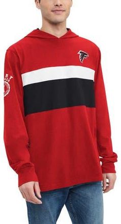 Tommy Hilfiger Mens Tommy Hilfiger Red Atlanta Falcons Morgan Long Sleeve Hoodie T-Shirt at Nordstrom, Size Xx-Large