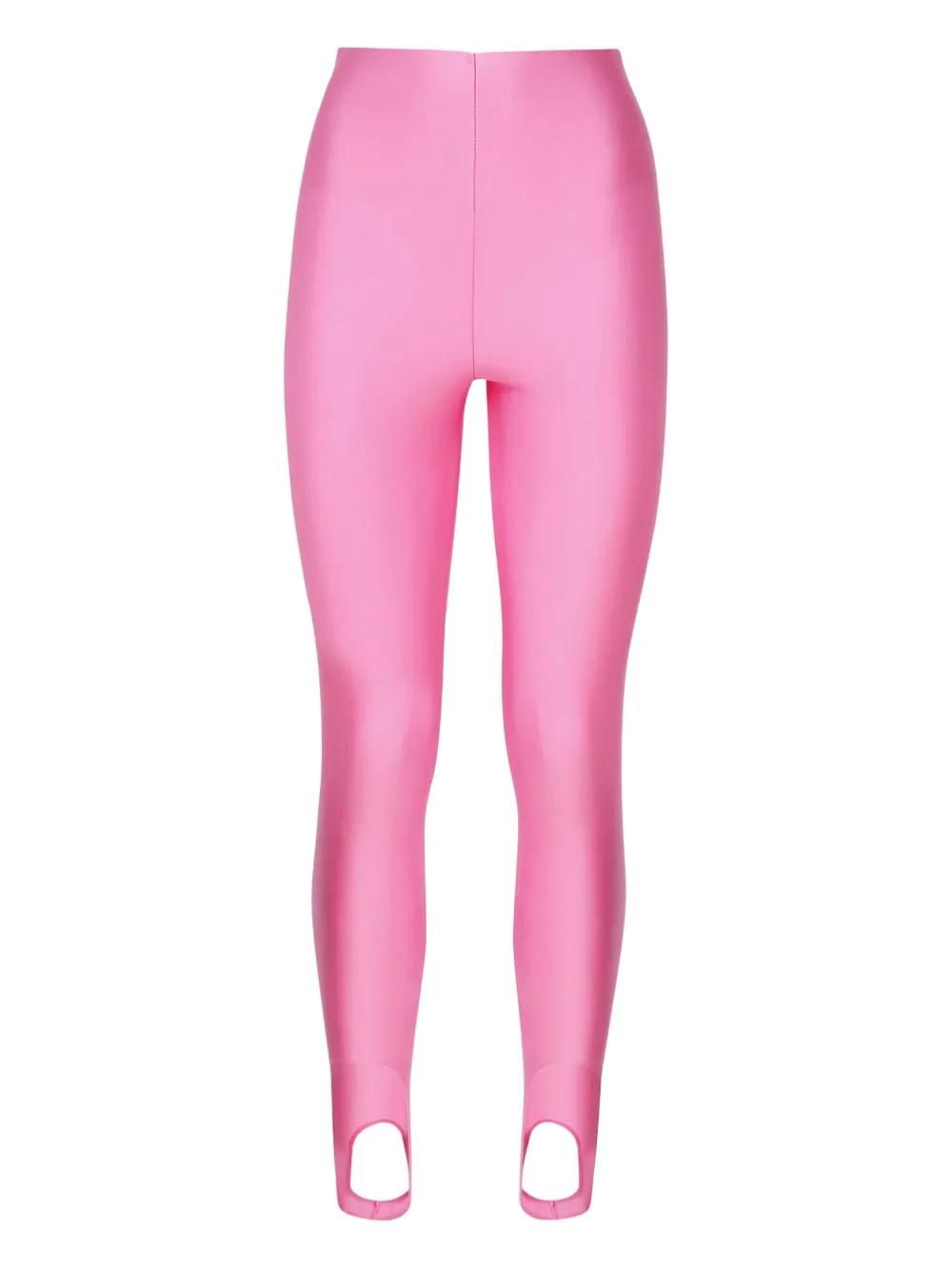 パンツ THE ANDAMANE Pink stretch polyester blend palazzo pant 20909927_50913586_600.jpg