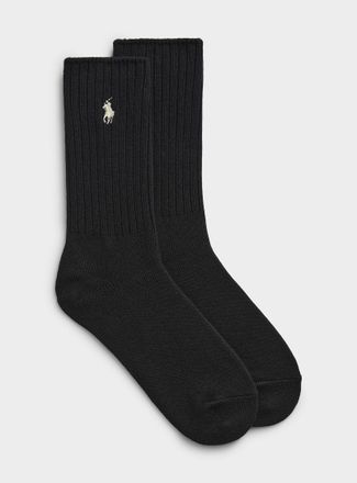 Polo Ralph Lauren Womens Ribbed cotton socks