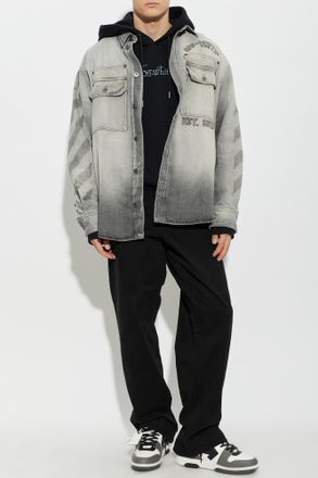 Off-white Hoodie, Mens, Black