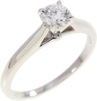 Cartier Platinum Platinum 950 Band Ring (Pre-Owned)