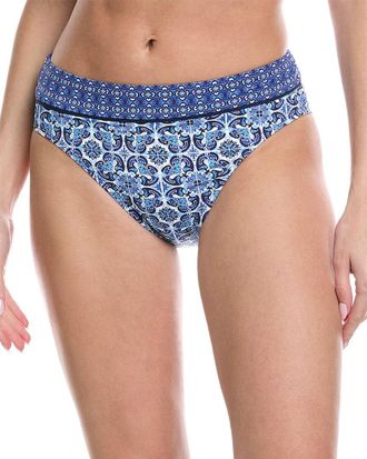 Tommy Bahama Terrazzo Tile High-Waist Bikini Bottom Bikini Bottom