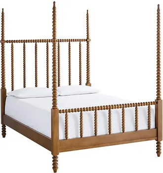Ballard Designs Dover Bed - Chestnut, Queen - Ballard Designs