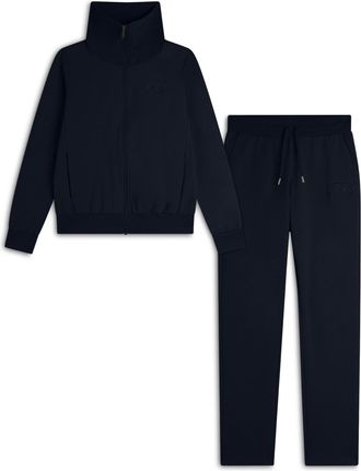 Freddy Tuta donna in felpa con zip e ampio collo in costina