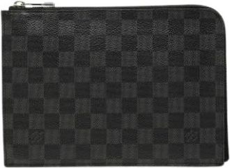 Louis Vuitton Pre-owned Pochette Jour PM - Heren - Vintage Accessoires - Zwart - ONE Size - Vintage