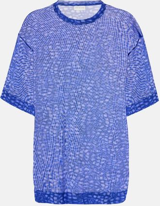 Dries Van Noten Top con stampa