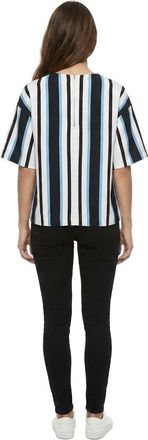 Dolce & Gabbana Striped Cotton T-Shirt - Multicolor