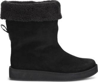 HUGO BOSS Stivali Zaralyn in pelle scamosciata - Nero