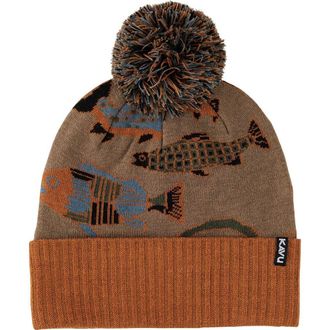Kavu Herschel Pom Beanie in Fish Stack at Nordstrom