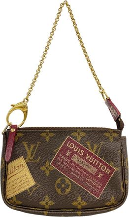 Louis Vuitton Brown Pouch (Pre-Owned)
