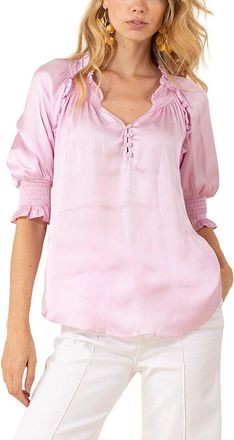 Hale Bob Hale Bob Silk-Blend Eileen Blouse