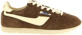 Autry Brown Lace Up Sneakers
