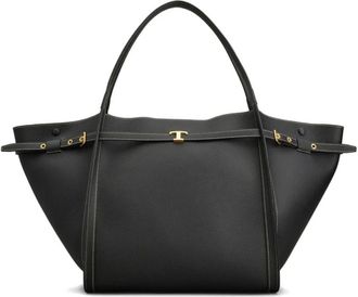 Tod's T Timeless Shopper - Dames - Shoppers - Zwart - ONE Size - Leer - Tassen