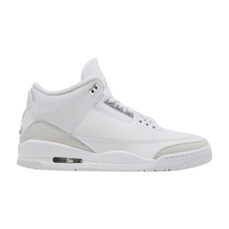 Nike Jordan Schoenen, Heren, Wit, 42 EU, Leer, 3 Retro Pure Money