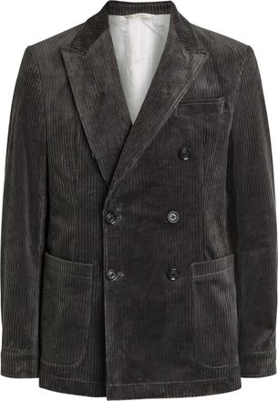 Oliver Spencer Ribfluwelen blazer - Grijs