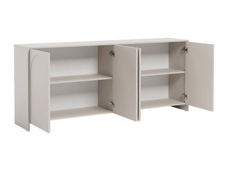 Vente-Unique Sideboard With 4 Doors - Beige - NALYRA By Maison C&eacute;phy
