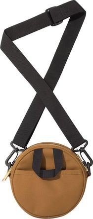 Carhartt Work in Progress Unisex Shoulder Bag Clarton Hamilton Brown Nylon Canvas