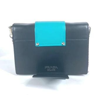 Prada Pre-owned Leather prada-bags - Dames - Pre-owned - Zwart - Maat: ONE Size Leer