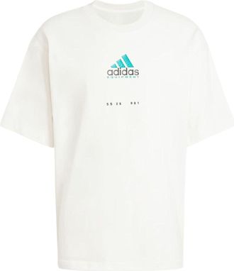 adidas EQT Graphic T-Shirt Asia Sizing Cream White JN4845