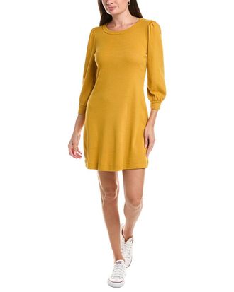 Michael Stars Sinclair Puff Sleeve T-Shirt Dress