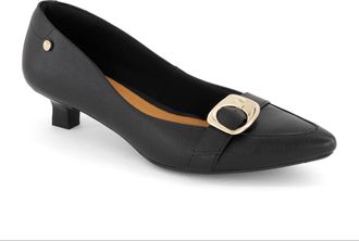 Andrea Womens Kitten Heel Pumps