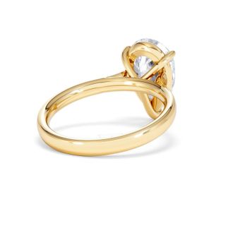 The Diamond Store Amora Pear 3.00ct Lab Diamond Engagement Ring G/VS Set in 18K Gold